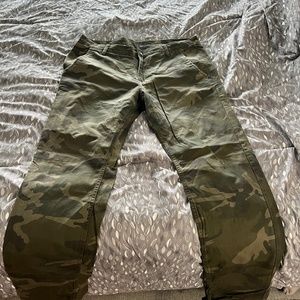Old Navy Mens Camo Straight Front Pants 38x36